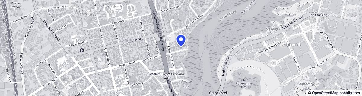 Street map around Riverside Home & Care