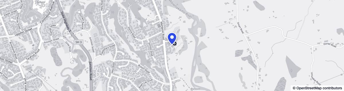 Street map around Riverside Lifecare