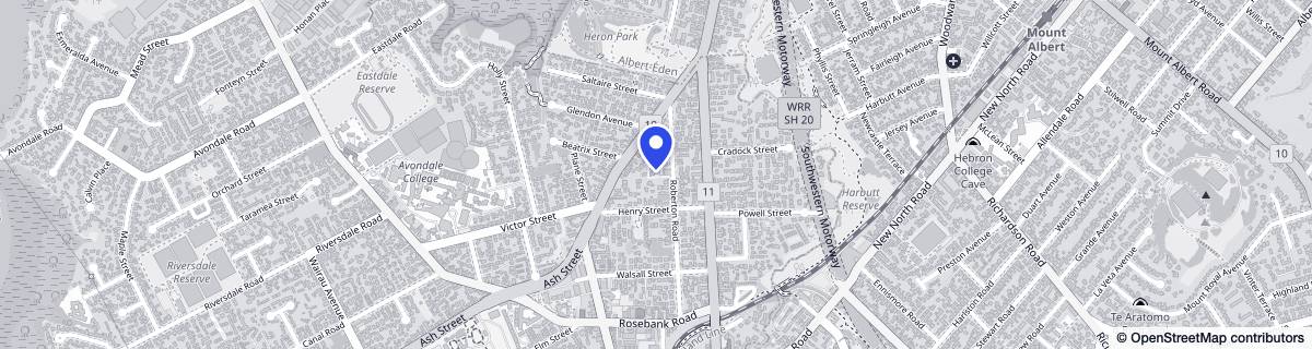 Street map around Rosaria Rest Home 罗莎丽娅养老院