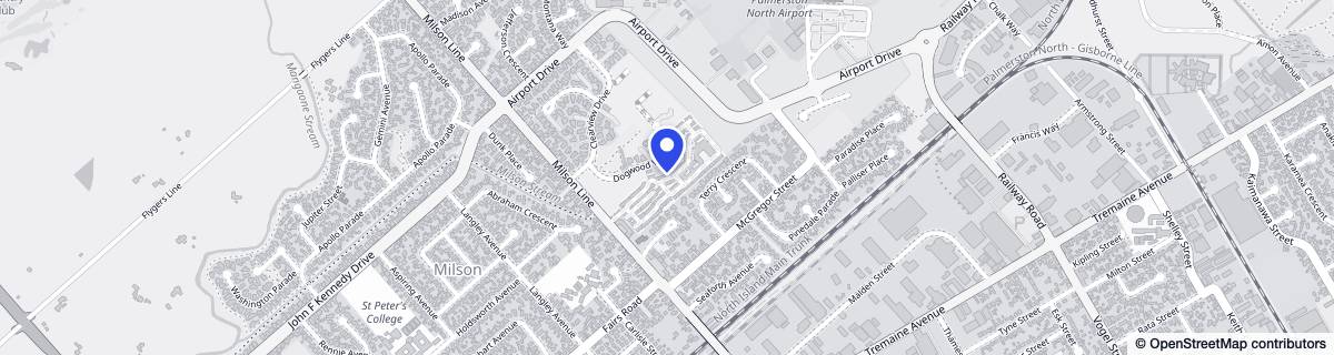 Street map around Ryman Julia Wallace Care Centre