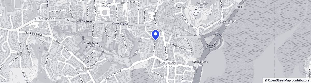 Street map around Shoal Bay Villa Dementia