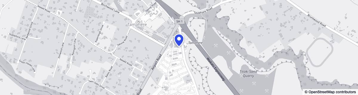 Street map around Tamahere Country Club Care Centre