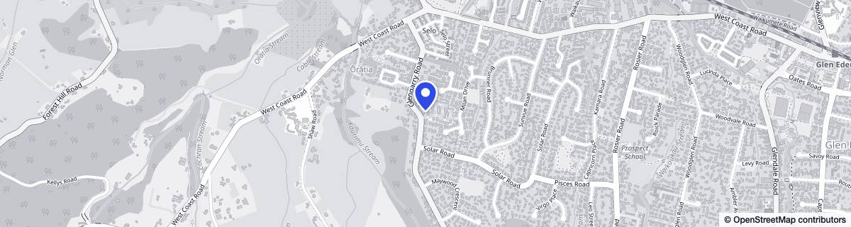 Street map around Terence Kennedy House