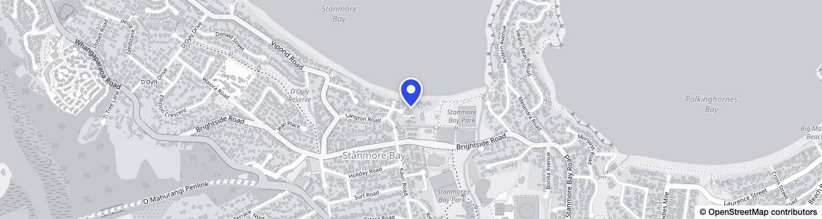 Street map around The Beachfront Home and Hospital