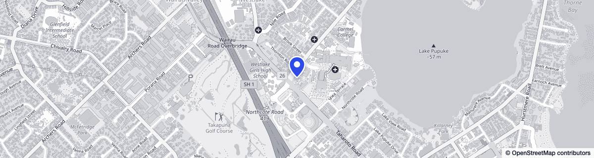 Street map around The Poynton - Metlifecare Care Home