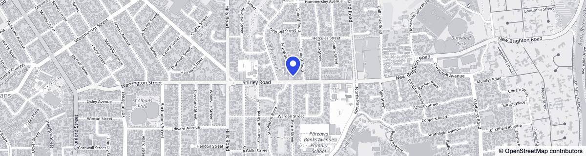 Street map around The Village Palms- Care Home