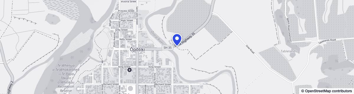 Street map around Thornton Park Retirement Village