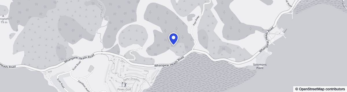 Street map around Tranquillity Bay Care Ltd