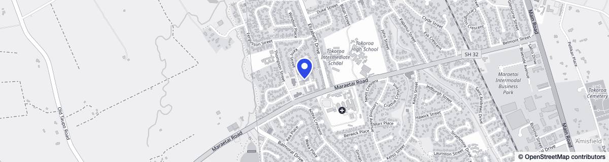 Street map around Victoria Place Lifecare