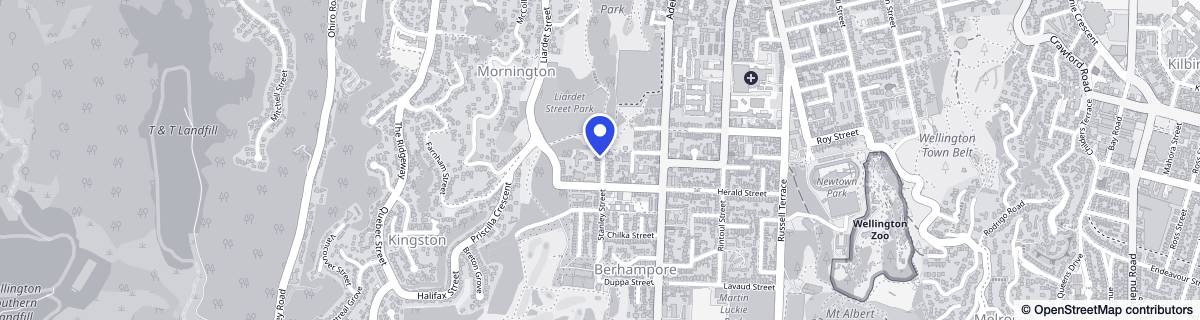 Street map around Vincentian Home & Hospital