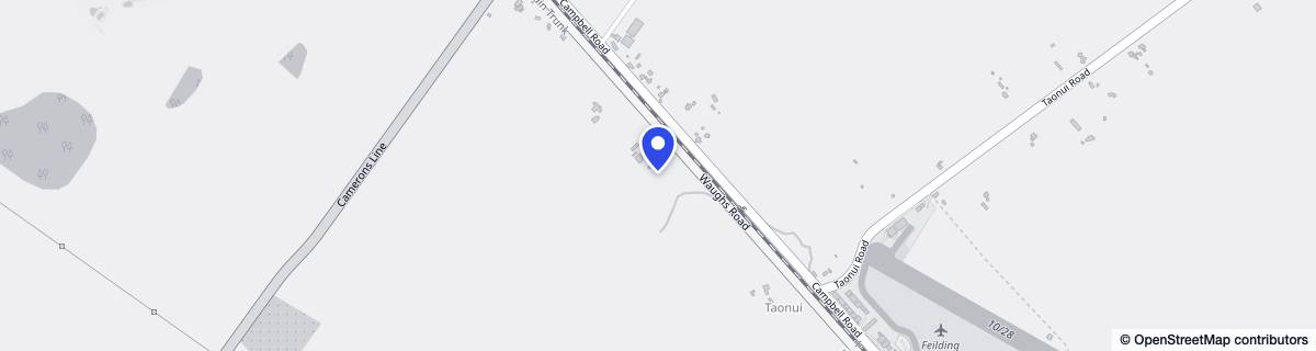 Street map around Westella Homestead