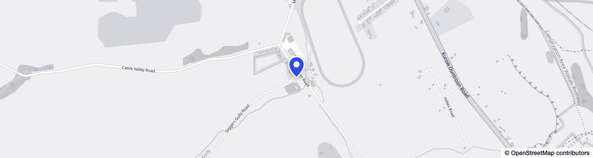 Street map around Whalan Lodge