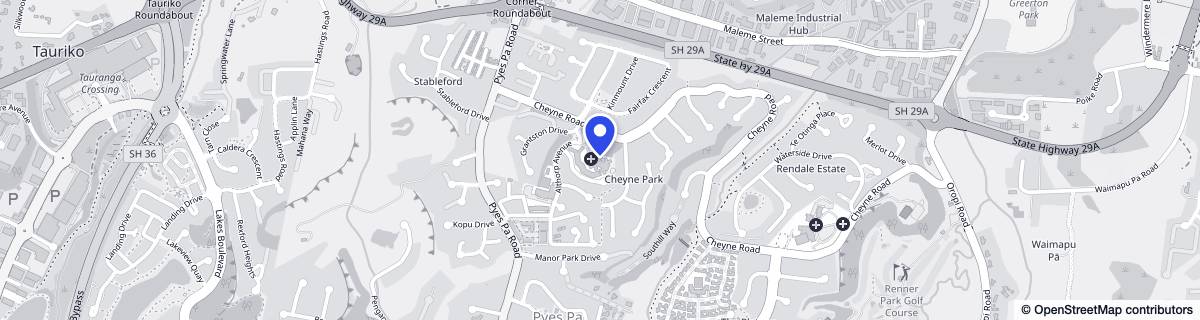 Street map around Althorp Village Ltd