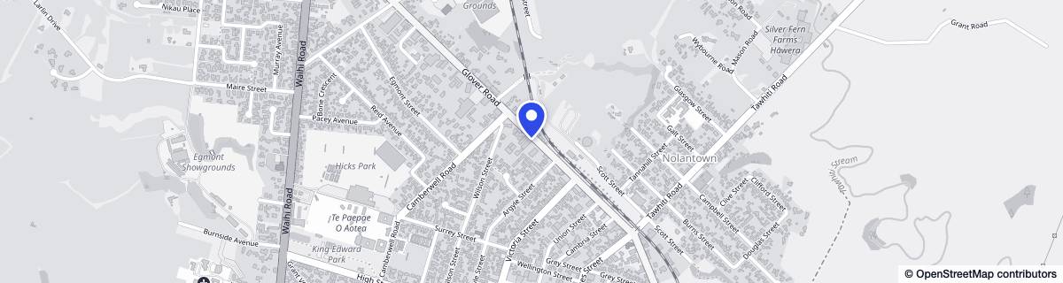 Street map around Annie Brydon Lifecare & Village