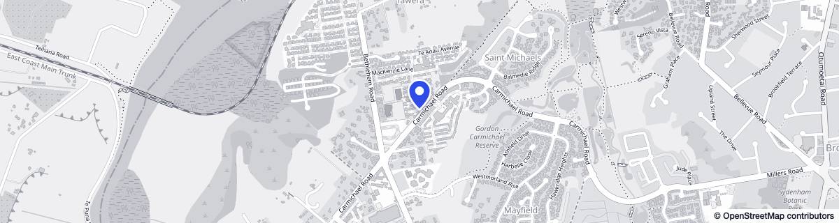 Street map around Arvida Bethlehem Country Club