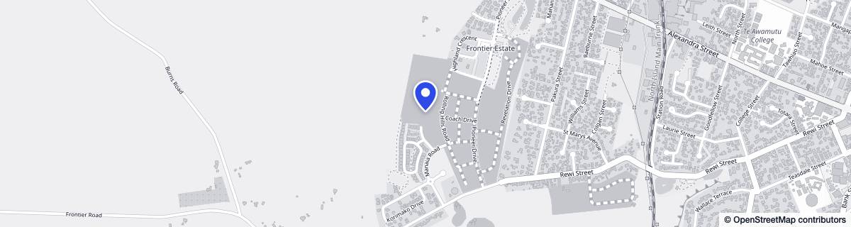 Street map around Arvida Whai Mauri Ora