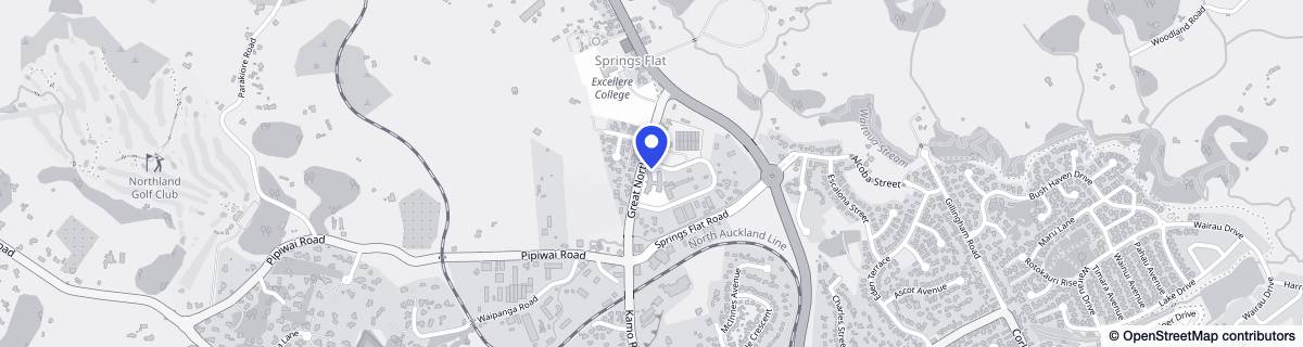 Street map around Bupa Merrivale Retirement Village