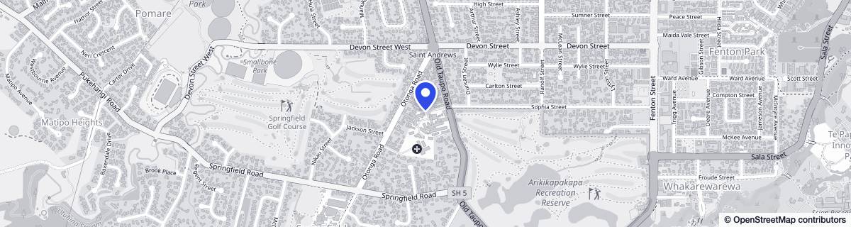 Street map around Cantabria Lifecare & Village