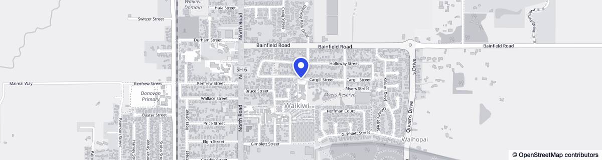 Street map around Cargill Lifecare & Village