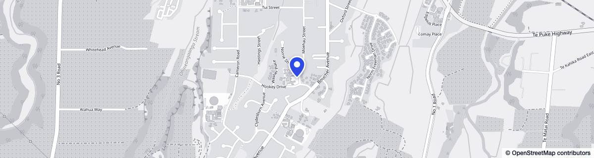 Street map around Carter House Lifecare & Village
