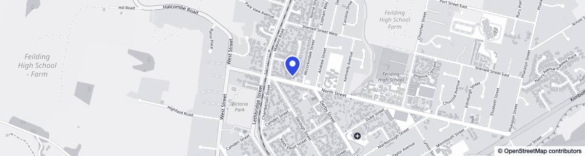 Street map around Coombrae Home