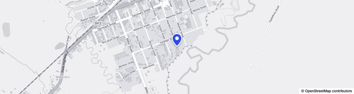 Street map around Eileen Mary Masonic Village