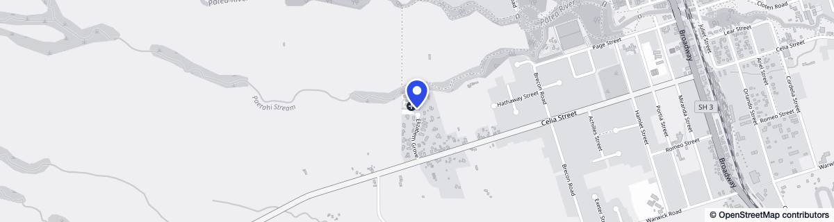 Street map around Elizabeth R Lifecare & Village