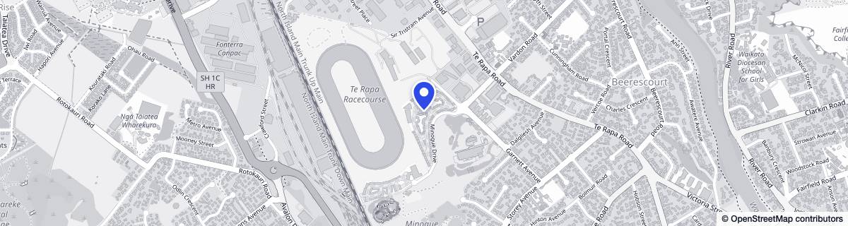 Street map around Forest Lake Gardens - Metlifecare