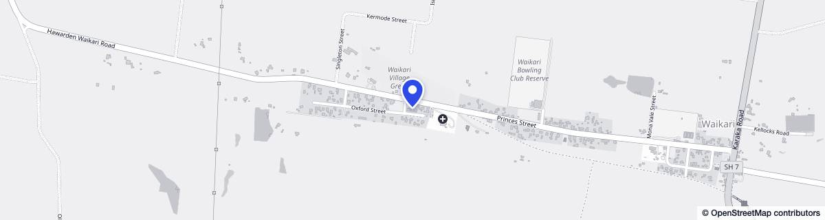 Street map around Great Northern Villas