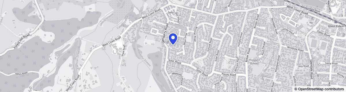 Street map around Greenview Park Village & Terence Kennedy House