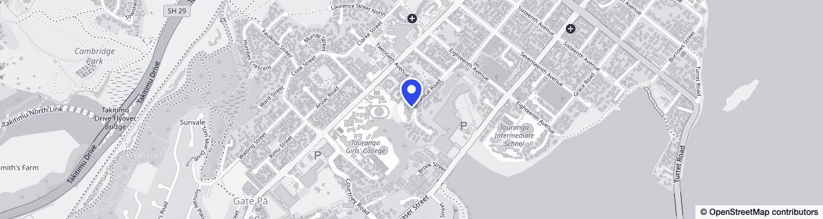 Street map around Hodgson House Lifecare & Village