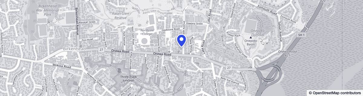 Street map around Iona Close