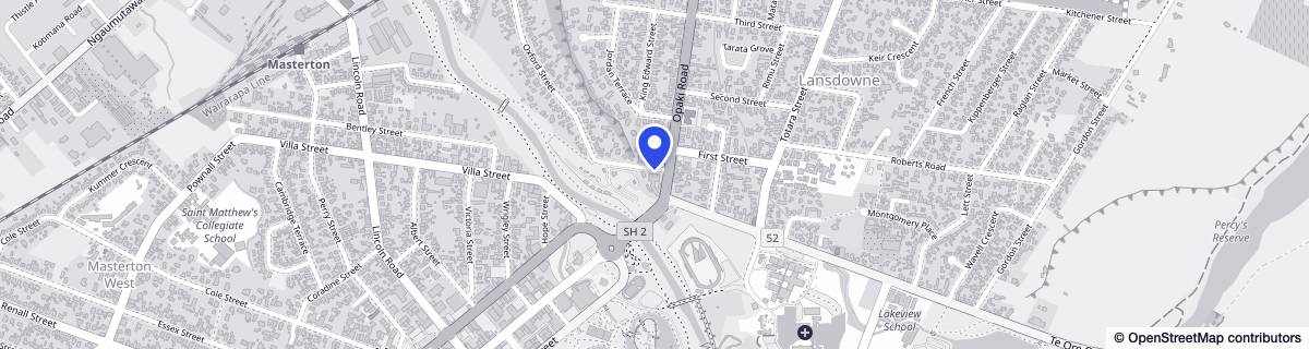 Street map around Lansdowne Court