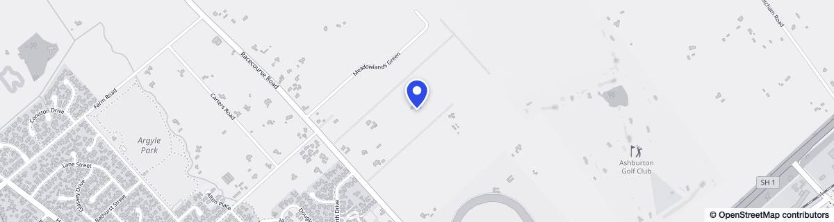 Street map around Lochlea Lifestyle Resort