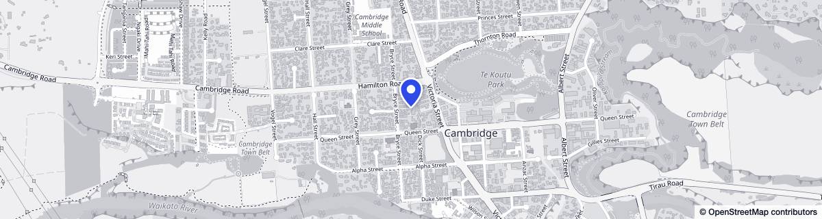 Street map around Metlifecare St Andrew's