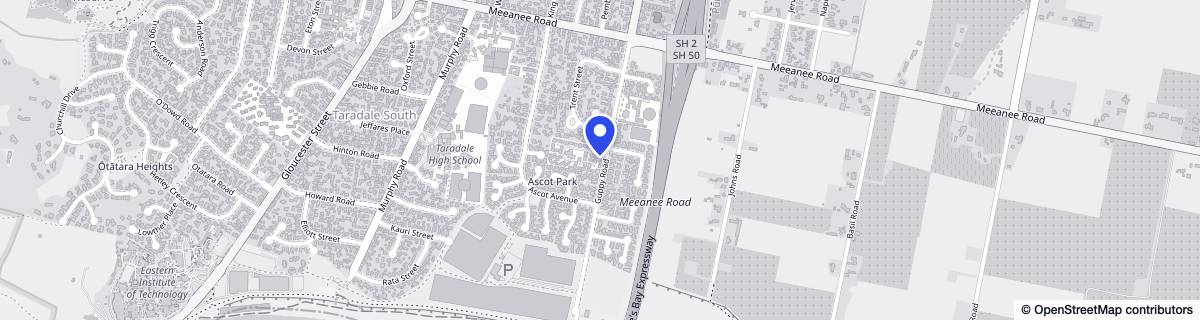 Street map around MiLife Riversdale Lifestyle Village