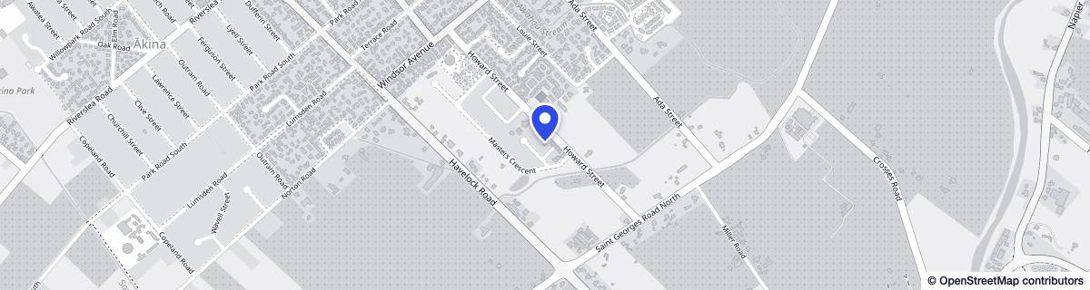 Street map around Peakviews