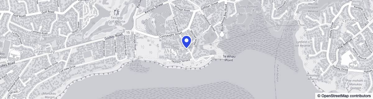 Street map around Powley Village - Metlifecare