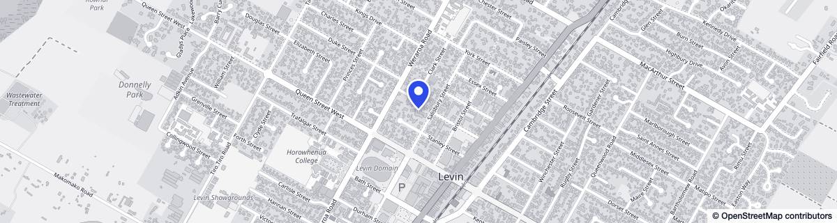 Street map around Reevedon Village