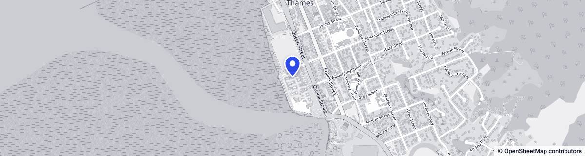 Street map around Richmond Villas
