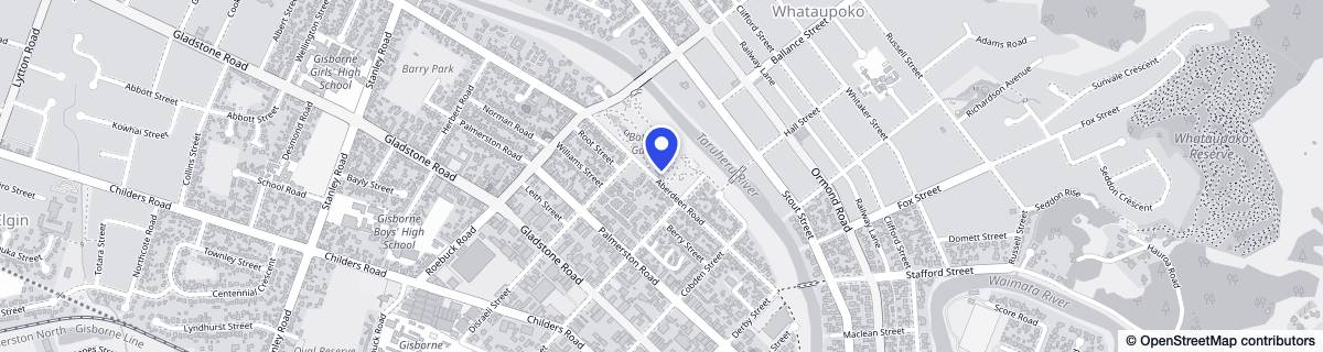 Street map around Riverdeen Park