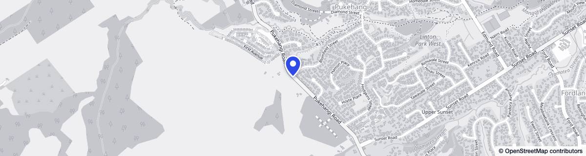 Street map around Rotorua Lakes - A Freedom Lifestyle Village