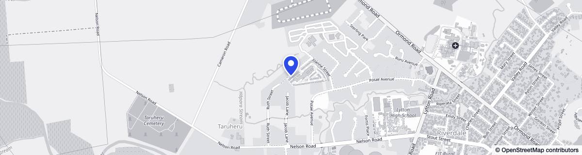 Street map around Ryman Kiri Te Kanawa Care Centre