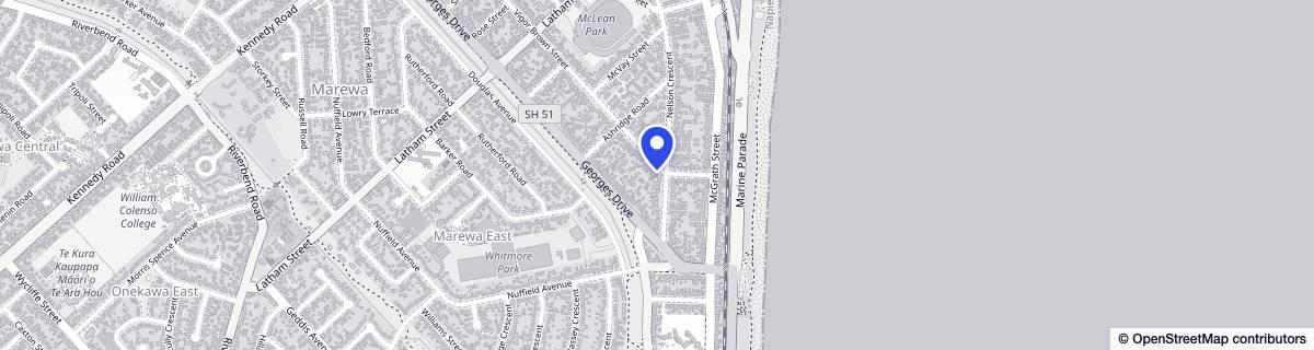 Street map around St Luke's Village