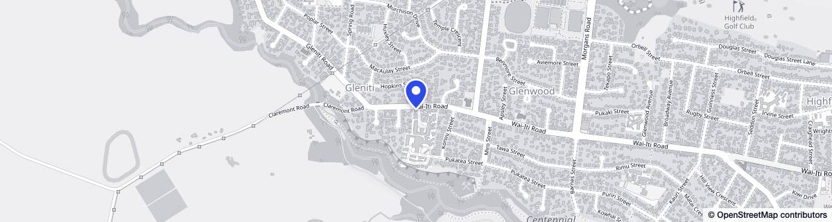 Street map around Strathallan