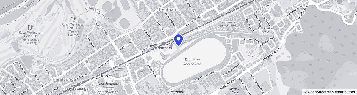 Street map around Summerset at the Course