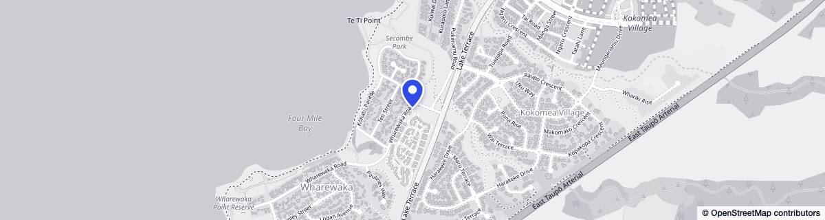 Street map around Summerset by the Lake