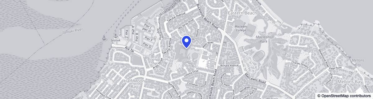 Street map around Summerset - Half Moon Bay
