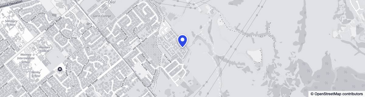 Street map around Summerset Richmond Ranges