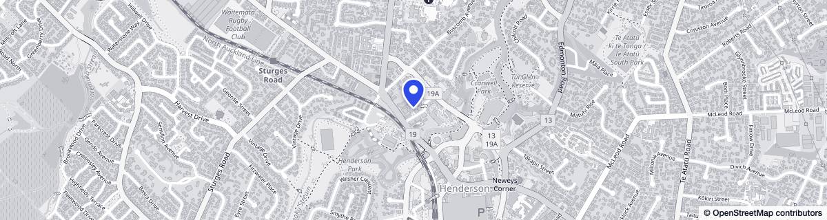 Street map around Tasman Serviced Apartments